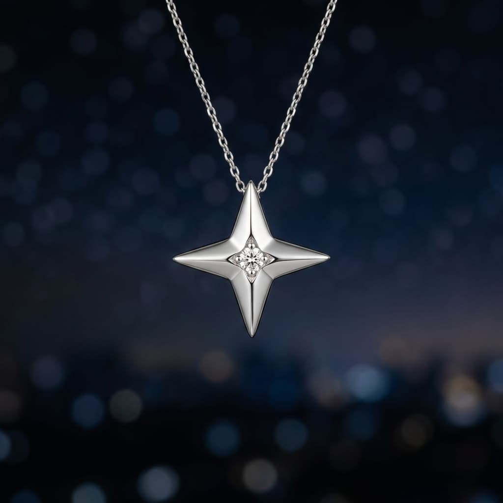 North Star Pendant detail 1